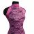 Кружевное полотно стрейч XD-WINE, 100 гр/м2, шир.150см, цвет розовый - купить в Хасавьюрте. Цена 1 851.10 руб.
