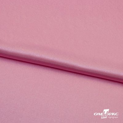 Поли креп-сатин 15-2216, 125 (+/-5) гр/м2, шир.150см, цвет розовый - купить в Хасавьюрте. Цена 155.57 руб.