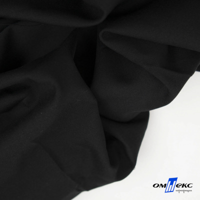 Ткань костюмная "Матте" 80% P, 16% R, 4% S, 170 г/м2, шир.150 см, цв-черный #1 - купить в Хасавьюрте. Цена 372.90 руб.