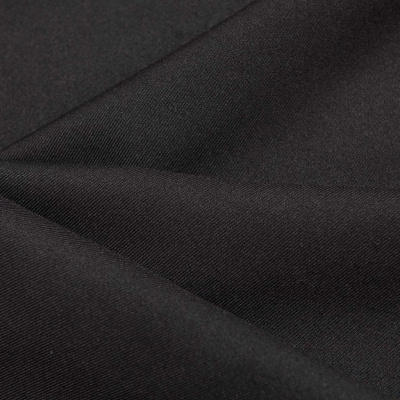 Ткань костюмная 21010 2044, 225 гр/м2, шир.150см, цвет черный - купить в Хасавьюрте. Цена 390.73 руб.
