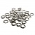 Люверсы, металлические/14мм/никель (упак.1000 шт) - купить в Хасавьюрте. Цена: 1 058.40 руб.