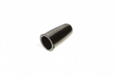 8100-Наконечник пластиковый под металл 15 мм-тем.никель - купить в Хасавьюрте. Цена: 2.45 руб.