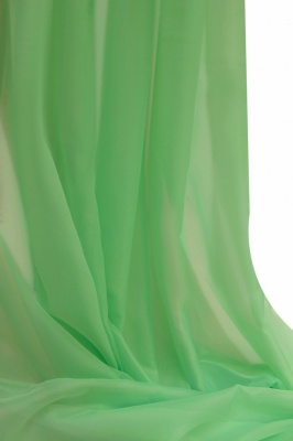 Портьерный капрон 15-6123, 47 гр/м2, шир.300см, цвет св.зелёный - купить в Хасавьюрте. Цена 137.27 руб.