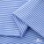 Ткань сорочечная Полоска Кенди, 115 г/м2, 58% пэ,42% хл, шир.150 см, цв.2-голубой, (арт.110) - купить в Хасавьюрте. Цена 306.69 руб.