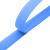 Липучка с покрытием ПВХ, 30% нейлон 70% пэ, шир. 25 мм (упак. 25 м), цв.078 - голубой - купить в Хасавьюрте. Цена: 17.62 руб.