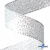 Лента металлизированная "ОмТекс", 25 мм/уп.22,8+/-0,5м, цв.- серебро - купить в Хасавьюрте. Цена: 96.64 руб.