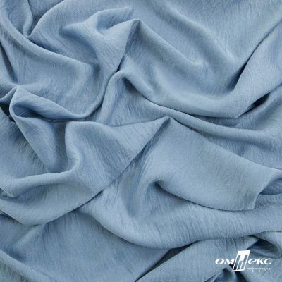 Ткань плательная Муар, 100% полиэстер,165 (+/-5) гр/м2, шир. 150 см, цв. Серо-голубой - купить в Хасавьюрте. Цена 215.65 руб.