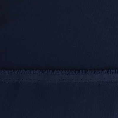 Костюмная ткань "Элис", 220 гр/м2, шир.150 см, цвет т.синий - купить в Хасавьюрте. Цена 308 руб.