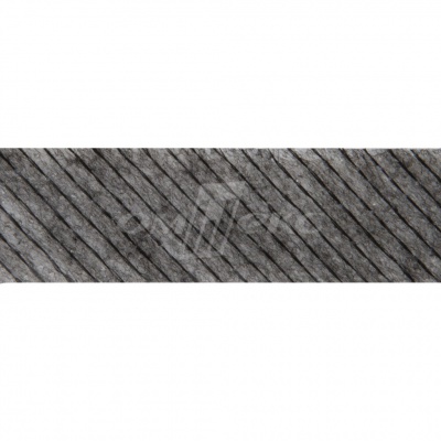 KQ217N -прок.лента нитепрошивная по косой 15мм графит 100м - купить в Хасавьюрте. Цена: 2.24 руб.