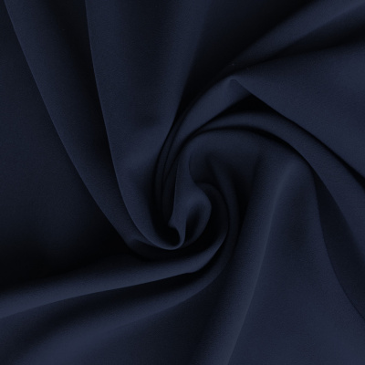 Костюмная ткань "Элис", 220 гр/м2, шир.150 см, цвет т.синий - купить в Хасавьюрте. Цена 308 руб.