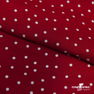 Ткань плательная "Вискоза принт"  100% вискоза, 95 г/м2, шир.145 см Цвет 2/red - купить в Хасавьюрте. Цена 297 руб.
