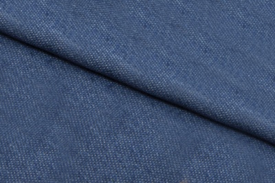 Ткань джинсовая №96, 160 гр/м2, шир.148см, цвет голубой - купить в Хасавьюрте. Цена 350.42 руб.