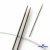 Спицы для вязания металлические d-2.5 мм круговые на тросике 53 см - купить в Хасавьюрте. Цена: 53.90 руб.