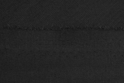Трикотаж "Grange" BLACK 1# (2,38м/кг), 280 гр/м2, шир.150 см, цвет чёрно-серый - купить в Хасавьюрте. Цена 861.22 руб.