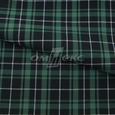 Ткань костюмная Клетка 25577, т.зеленый/зеленый./ч/бел, 230 г/м2, шир.150 см - купить в Хасавьюрте. Цена 539.74 руб.