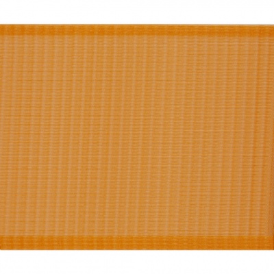 Лента капроновая "Гофре", шир. 110 мм/уп. 50 м, цвет оранжевый - купить в Хасавьюрте. Цена: 26.93 руб.