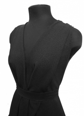 Ткань костюмная 25388 2007, 207 гр/м2, шир.150см, цвет серый - купить в Хасавьюрте. Цена 353.07 руб.