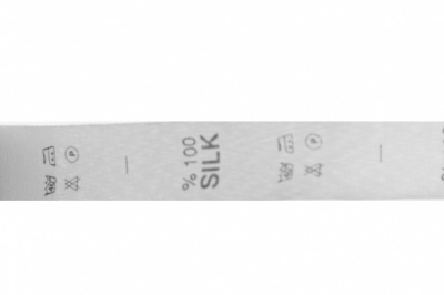 Состав и уход за тк.100% Silk (4000 шт) - купить в Хасавьюрте. Цена: 737.09 руб.