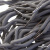 Шнурки #107-08, круглые 130 см, цв.серый - купить в Хасавьюрте. Цена: 26.88 руб.