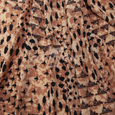 Плательная ткань "Софи" 12.2, 75 гр/м2, шир.150 см, принт этнический - купить в Хасавьюрте. Цена 241.49 руб.