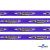 Тесьма отделочная (киперная) 10 мм, 100% хлопок,"THE SKATEBOARD CULIURE"(45 м) цв.121-32 -фиолет - купить в Хасавьюрте. Цена: 850.62 руб.