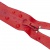 Молния водонепроницаемая PVC Т-7, 90 см, разъемная, цвет (820) красный - купить в Хасавьюрте. Цена: 61.81 руб.