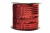 Пайетки "ОмТекс" на нитях, SILVER-BASE, 6 мм С / упак.73+/-1м, цв. 3 - красный - купить в Хасавьюрте. Цена: 468.37 руб.