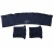 Манжеты и подвяз (комплект) КРК-4285 цв. 078-синий - купить в Хасавьюрте. Цена: 532.81 руб.