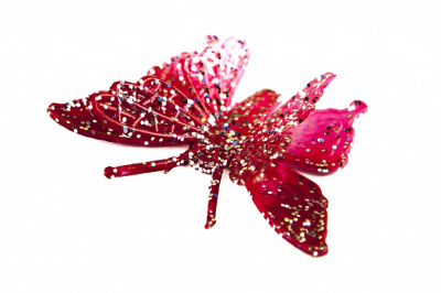 Бабочка декоративная пластиковая #10 - купить в Хасавьюрте. Цена: 7.09 руб.