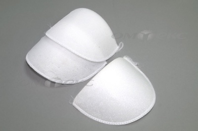Плечевые накладки ОВ-10, обшитые, цвет белый - купить в Хасавьюрте. Цена: 16.83 руб.