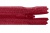 Молния потайная Т3 527, 50 см, капрон, цвет св.бордо - купить в Хасавьюрте. Цена: 8.62 руб.