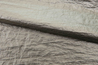 Текстильный материал "Диско"#1805 с покрытием РЕТ, 40гр/м2, 100% полиэстер, цв.6-тем.серебро - купить в Хасавьюрте. Цена 412.36 руб.