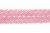 Тесьма кружевная 0621-2052, шир. 45 мм/уп. 20+/-1 м, цвет 096-розовый - купить в Хасавьюрте. Цена: 943.46 руб.