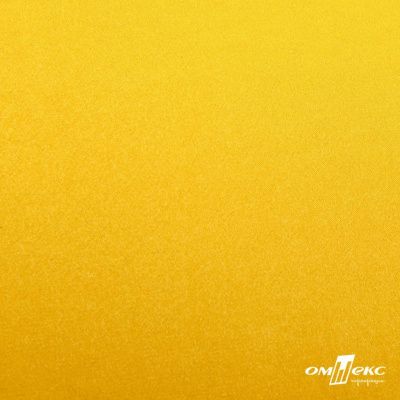 Поли креп-сатин 13-0859, 125 (+/-5) гр/м2, шир.150см, цвет жёлтый - купить в Хасавьюрте. Цена 155.57 руб.