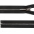 Молния металл Т-5, 18 см, разъёмная, цвет чёрный - купить в Хасавьюрте. Цена: 25.77 руб.