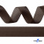 Окантовочная тесьма №001, шир. 22 мм (в упак. 100 м), цвет коричневый - купить в Хасавьюрте. Цена: 292.17 руб.