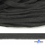 Шнур плетеный d-8 мм плоский, 70% хлопок 30% полиэстер, уп.85+/-1 м, цв.1026-серый - купить в Хасавьюрте. Цена: 735 руб.