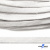Шнур плетеный d-8 мм плоский, 70% хлопок 30% полиэстер, уп.85+/-1 м, цв.1018-белый - купить в Хасавьюрте. Цена: 735 руб.