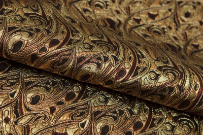 Ткань костюмная жаккард, 135 гр/м2, шир.150см, цвет бордо№17 - купить в Хасавьюрте. Цена 441.94 руб.