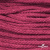 Шнур плетеный d-6 мм, 70% хлопок 30% полиэстер, уп.90+/-1 м, цв.1068-фуксия - купить в Хасавьюрте. Цена: 588 руб.