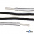 Шнурки #4-27, круглые 130 см, двухцветные (черно/белый) - купить в Хасавьюрте. Цена: 47.04 руб.