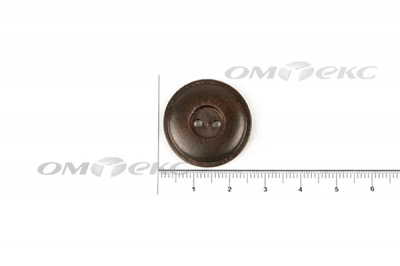 Пуговица деревянная круглая №54 (25мм) - купить в Хасавьюрте. Цена: 4.12 руб.