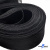 Регилиновая лента мягкая, пластик, шир.30мм, (уп.22+/-0,5м), цв.- чёрный - купить в Хасавьюрте. Цена: 274.40 руб.