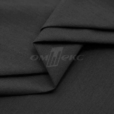 Сорочечная ткань "Ассет", 120 гр/м2, шир.150см, цвет чёрный - купить в Хасавьюрте. Цена 251.41 руб.