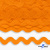 Тесьма вьюнчик 0381-0080, 8 мм/упак.33+/-1м, цвет 9511-оранжевый - купить в Хасавьюрте. Цена: 107.26 руб.