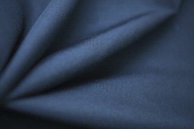 Габардин негорючий БЛ 11056, 183 гр/м2, шир.150см, цвет синий - купить в Хасавьюрте. Цена 346.75 руб.