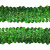 Тесьма с пайетками D4, шир. 30 мм/уп. 25+/-1 м, цвет зелёный - купить в Хасавьюрте. Цена: 1 087.39 руб.