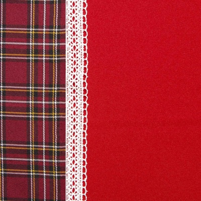 Ткань костюмная 21010 2023, 225 гр/м2, шир.150см, цвет красный - купить в Хасавьюрте. Цена 390.73 руб.