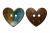 Деревянные украшения для рукоделия пуговицы "Кокос" #1 - купить в Хасавьюрте. Цена: 55.18 руб.