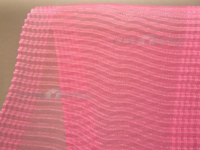 Лента капроновая "Гофре", шир. 110 мм/уп. 50 м, цвет розовый - купить в Хасавьюрте. Цена: 35.60 руб.